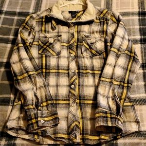 XL Fox Riders Co Flannel